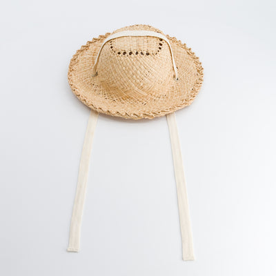 【Maison Marelle】MACY cream ribbon 帽子 6-12m,4-5y（Sub Image-7） | Coucoubebe/ククベベ