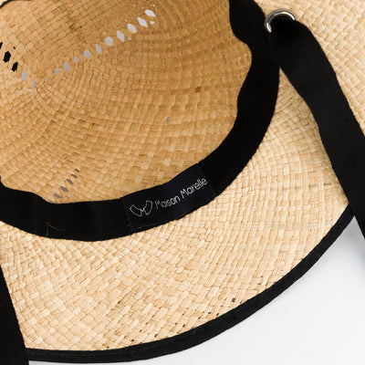 【Maison Marelle】GERMAIN blak ribbon 帽子 6-12m,4-5y（Sub Image-2） | Coucoubebe/ククベベ
