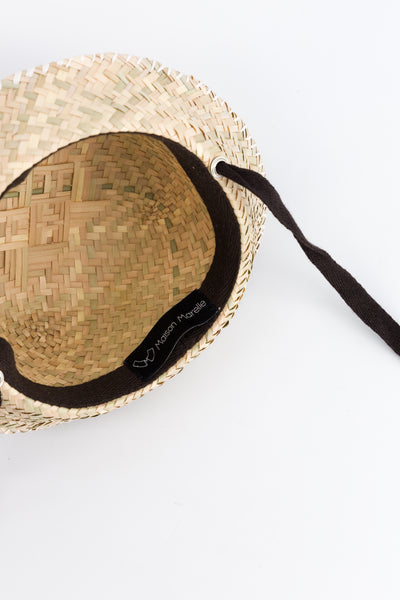【Maison Marelle】MOSNY ball hat brown ribbon 帽子 6-12m,4-5y,6-8y（Sub Image-8） | Coucoubebe/ククベベ