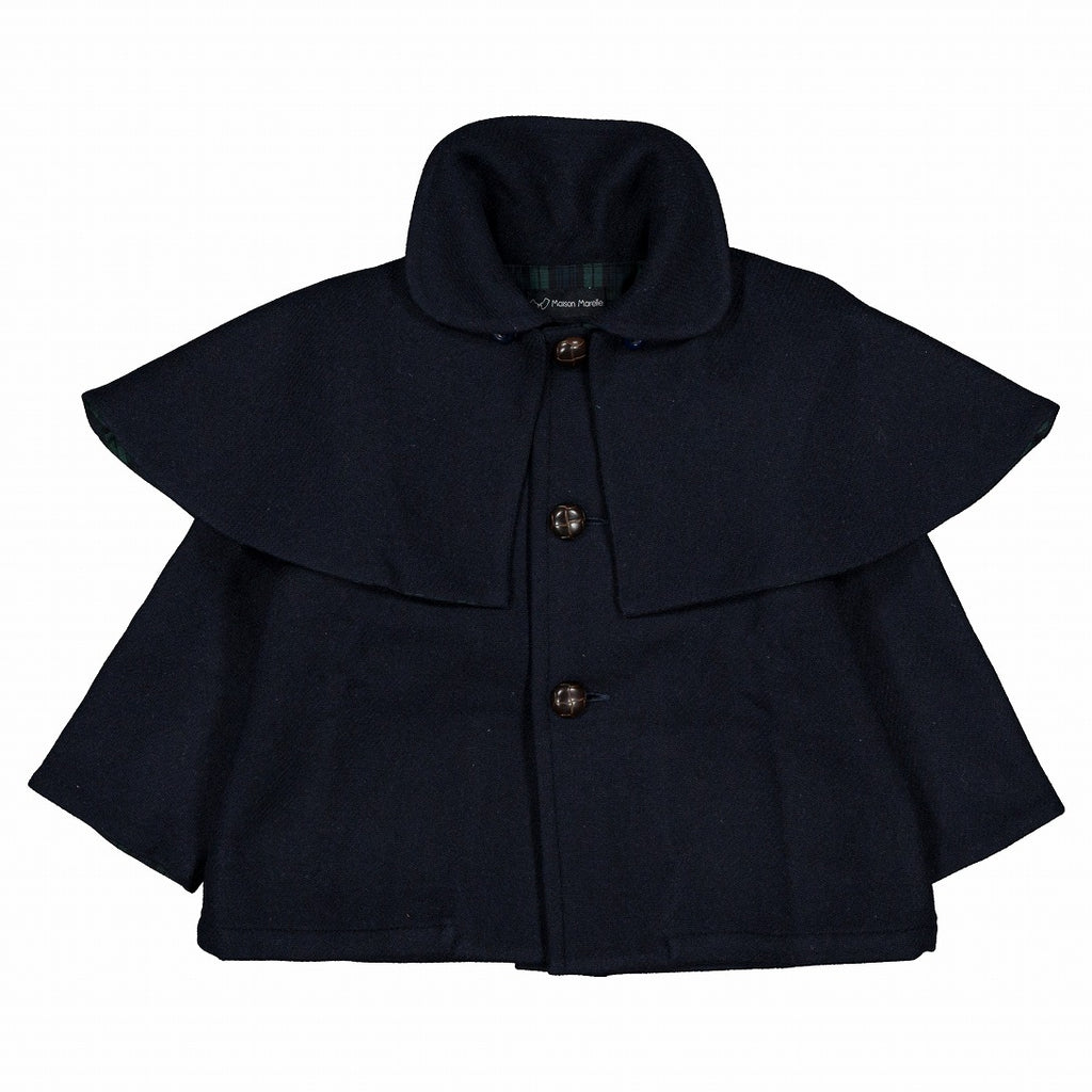maison marelle メゾンマレル　ロンパース 24m 襟付き　ネイビー Maison Marelle - 24AW – anoko.