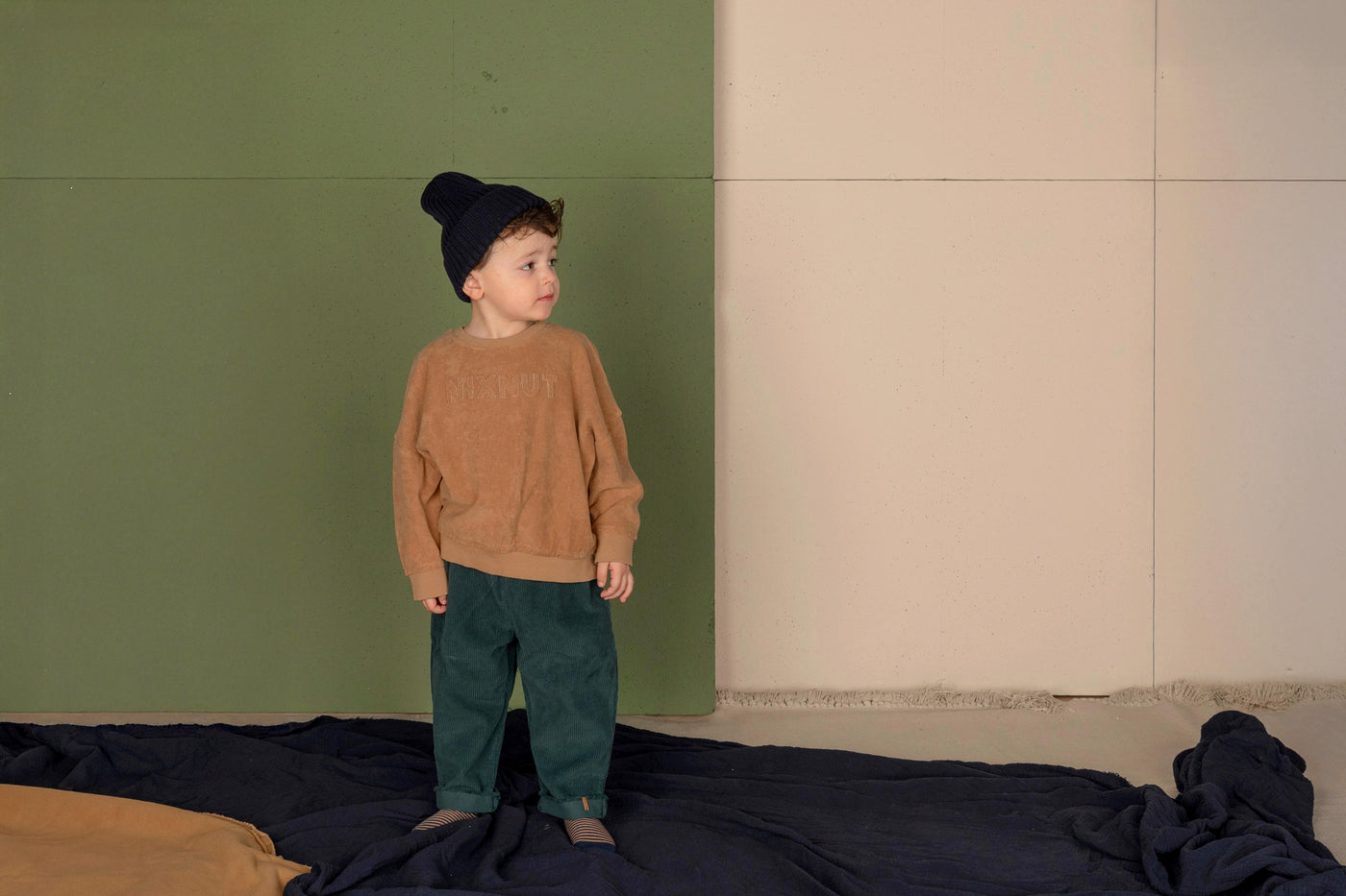【nixnut】Stic Pants Moss パンツ 92,98,104,110  | Coucoubebe/ククベベ