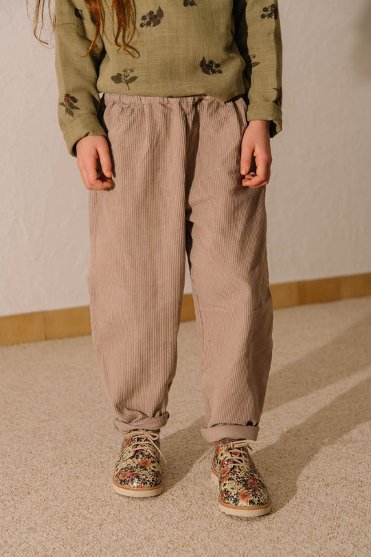 STUDIO BOHEME】CARROT PANTS LIGHT MAUVE パンツ 12m,18m,24m,36m,4y