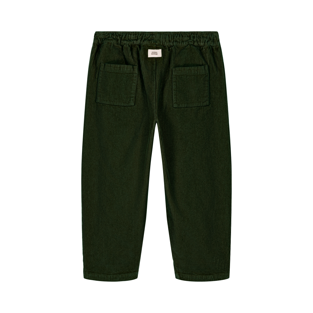 【STUDIO BOHEME】CARROT PANTS DEEP GREEN パンツ 12m,18m,24m,36m  | Coucoubebe/ククベベ