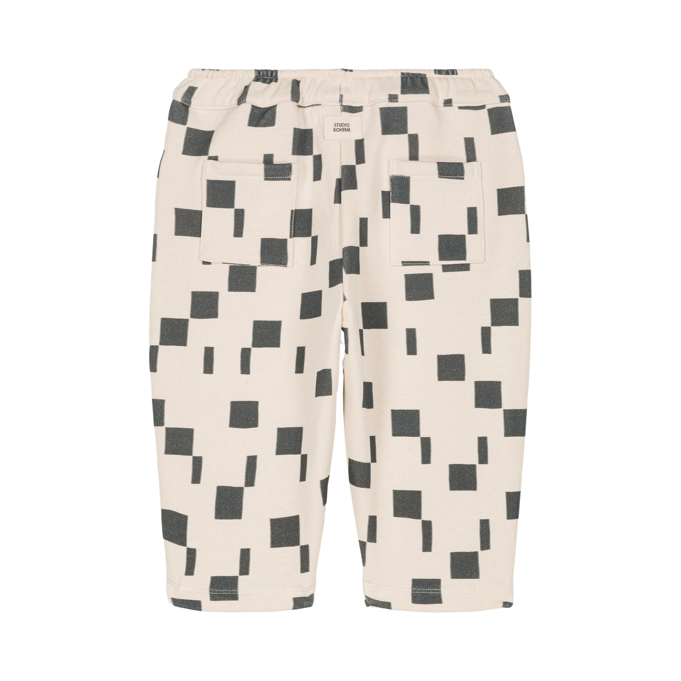 【STUDIO BOHEME】CARROT PANTS ECRU-SQUARES パンツ 12m,18m,24m,36m  | Coucoubebe/ククベベ