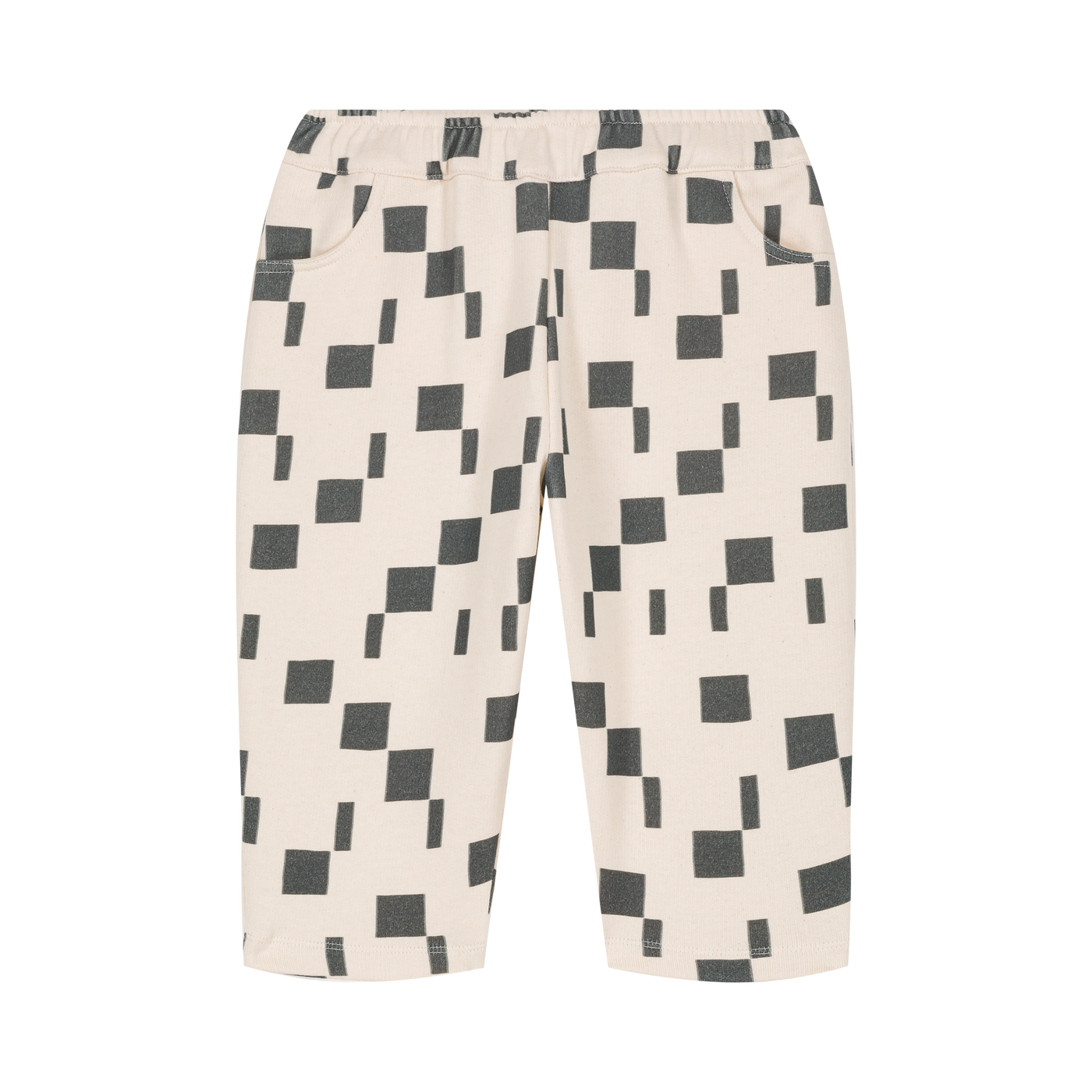 【STUDIO BOHEME】CARROT PANTS ECRU-SQUARES パンツ 12m,18m,24m,36m  | Coucoubebe/ククベベ