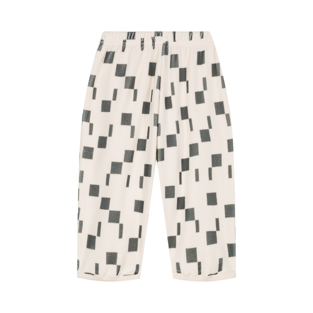 【STUDIO BOHEME】PORGY PANTS ECRU-SQUARES パンツ 12m,18m,24m,36m,4y  | Coucoubebe/ククベベ