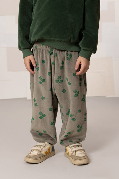 【STUDIO BOHEME】【9月上旬発送】PORGY PANTS GREY/CLOVERS パンツ 12m,18m,24m,36m,4y（Sub Image-3） | Coucoubebe/ククベベ