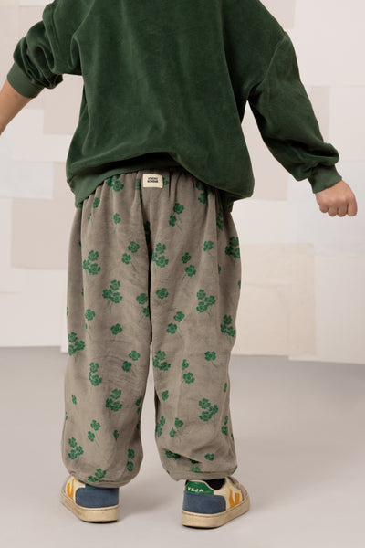 【STUDIO BOHEME】【9月上旬発送】PORGY PANTS GREY/CLOVERS パンツ 12m,18m,24m,36m,4y（Sub Image-4） | Coucoubebe/ククベベ