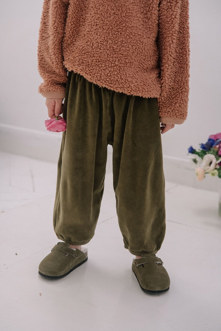 【STUDIO BOHEME】PORGY PANTS KAKI パンツ 12m,18m,24m,36m,4y  | Coucoubebe/ククベベ