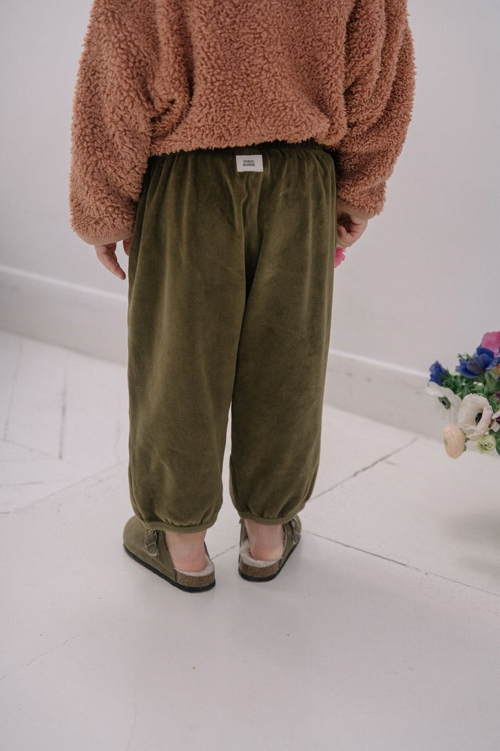 【STUDIO BOHEME】PORGY PANTS KAKI パンツ 12m,18m,24m,36m,4y  | Coucoubebe/ククベベ