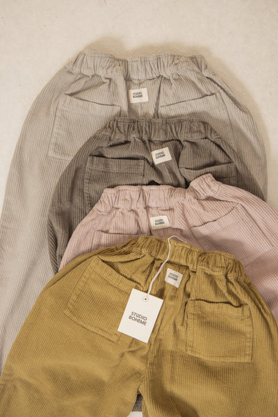 【STUDIO BOHEME】【9月上旬発送】CARROT PANTS GREY パンツ 12m,18m,24m,36m,4y（Sub Image-7） | Coucoubebe/ククベベ
