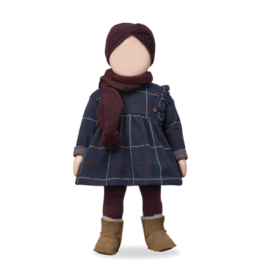 【1＋in the family】PATRICIA dress dark-blue ワンピース 12m,18m,24m,36m（Sub Image-3） | Coucoubebe/ククベベ