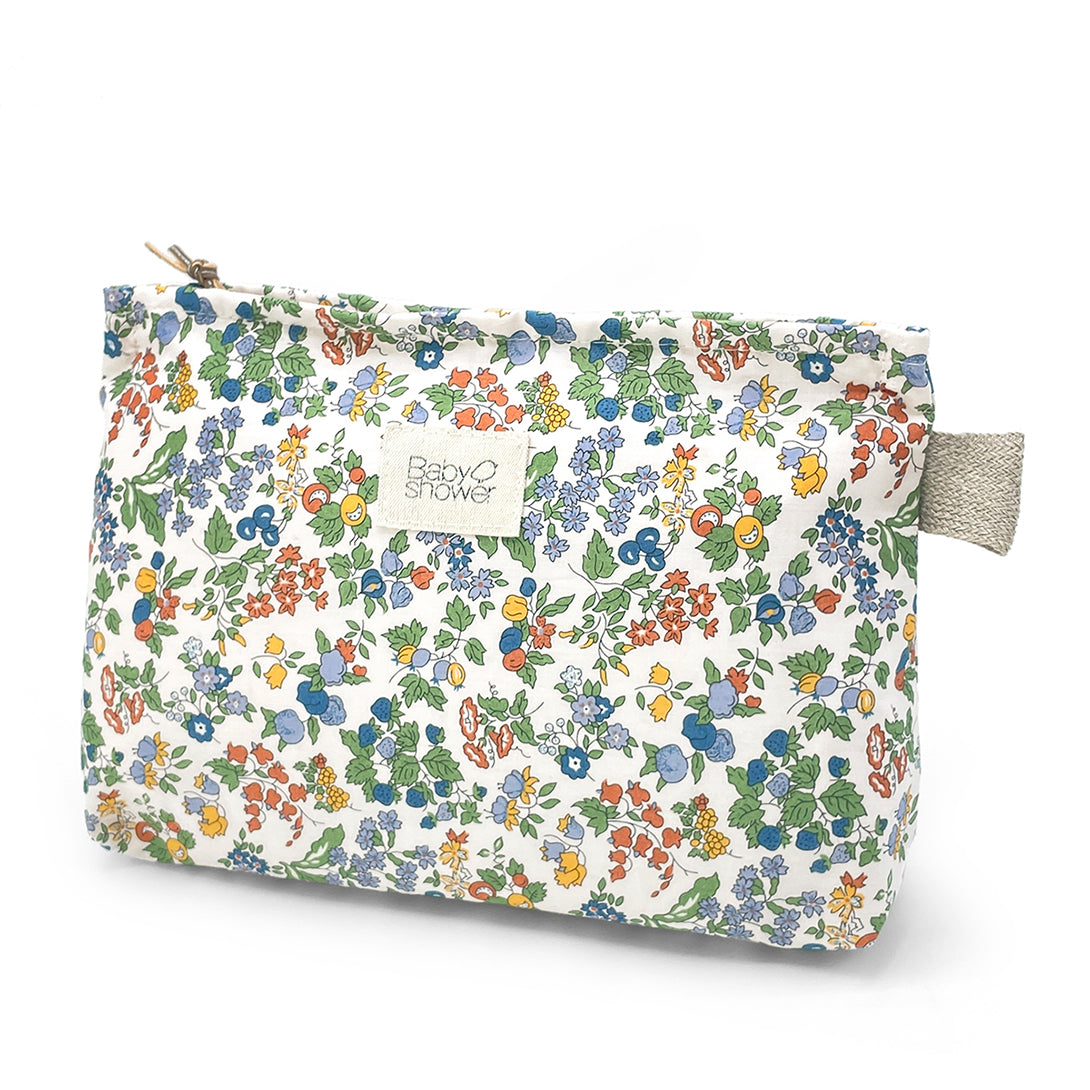 【Babyshower】NAPPIES POCHETTE  LIBERTY NANCY-ANN  ポーチ　リバティ　  | Coucoubebe/ククベベ
