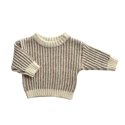 【BELLE&SUN】【30%OFF】Knit Sweater Pebble セーター 12-18m,18-24m,2-3y（Sub Image-2） | Coucoubebe/ククベベ