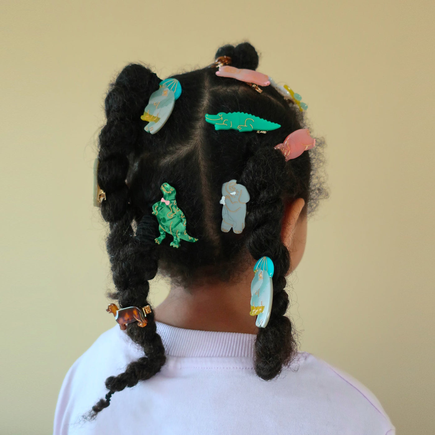 【Coucou Suzette】Pigeons in Love Hair Clip 恋する鳩ヘアクリップ  | Coucoubebe/ククベベ