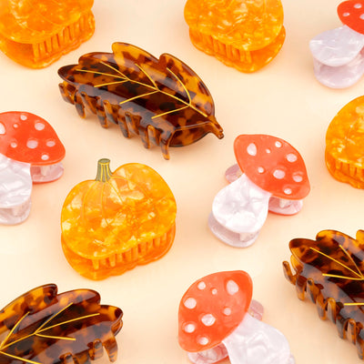【Coucou Suzette】Pumpkin Hair Claw かぼちゃヘアクロー（Sub Image-9） | Coucoubebe/ククベベ
