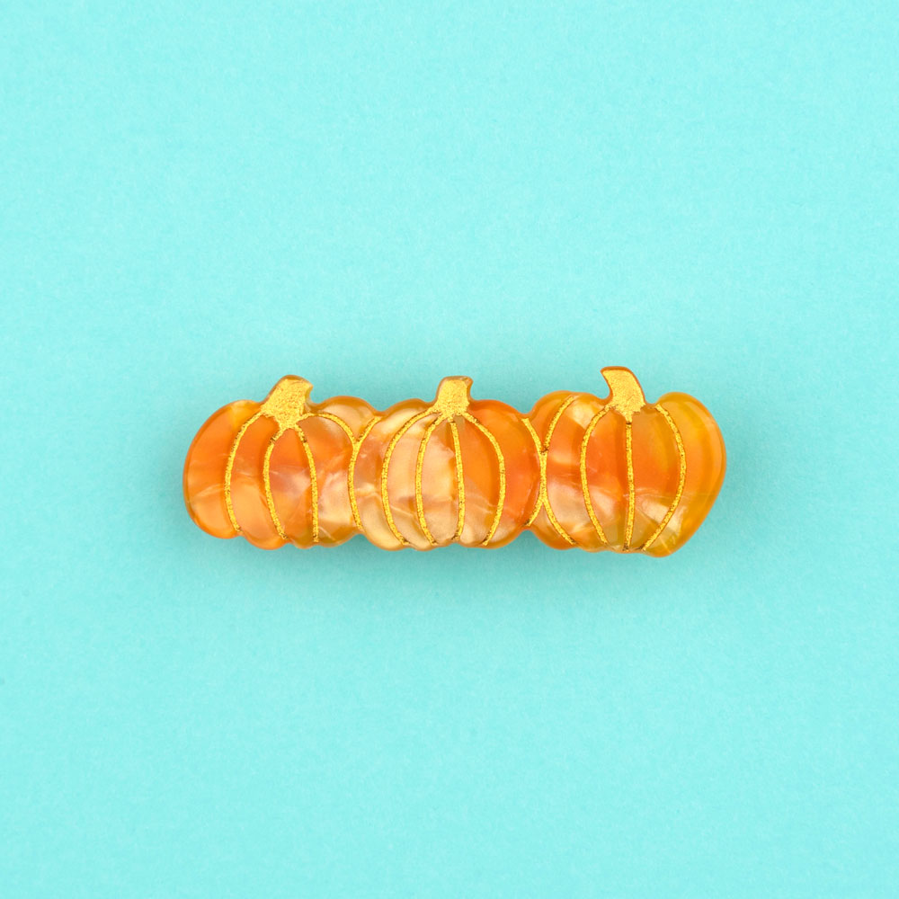 【Coucou Suzette】Pumpkin Hair Clip かぼちゃヘアクリップ  | Coucoubebe/ククベベ