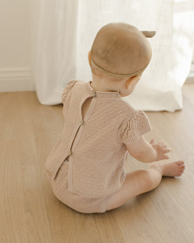 【QUINCY MAE】【30%OFF】PENNY KNIT SET BLUSH セットアップ 12-18m,18-24m,2-3y（Sub Image-5） | Coucoubebe/ククベベ