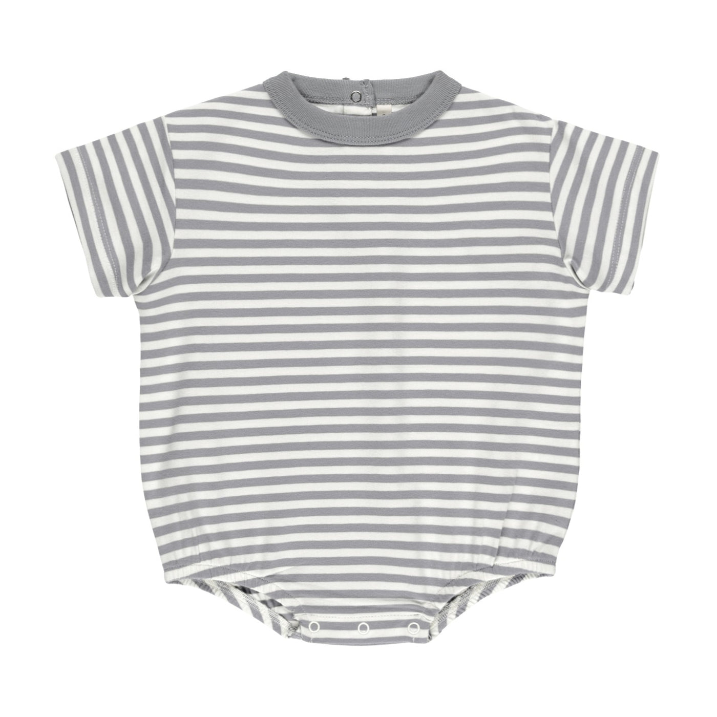 【QUINCY MAE】RELAXED BUBBLE ROMPER BLUE STRIPE ロンパース 6-12m,12-18m,18-24m  | Coucoubebe/ククベベ