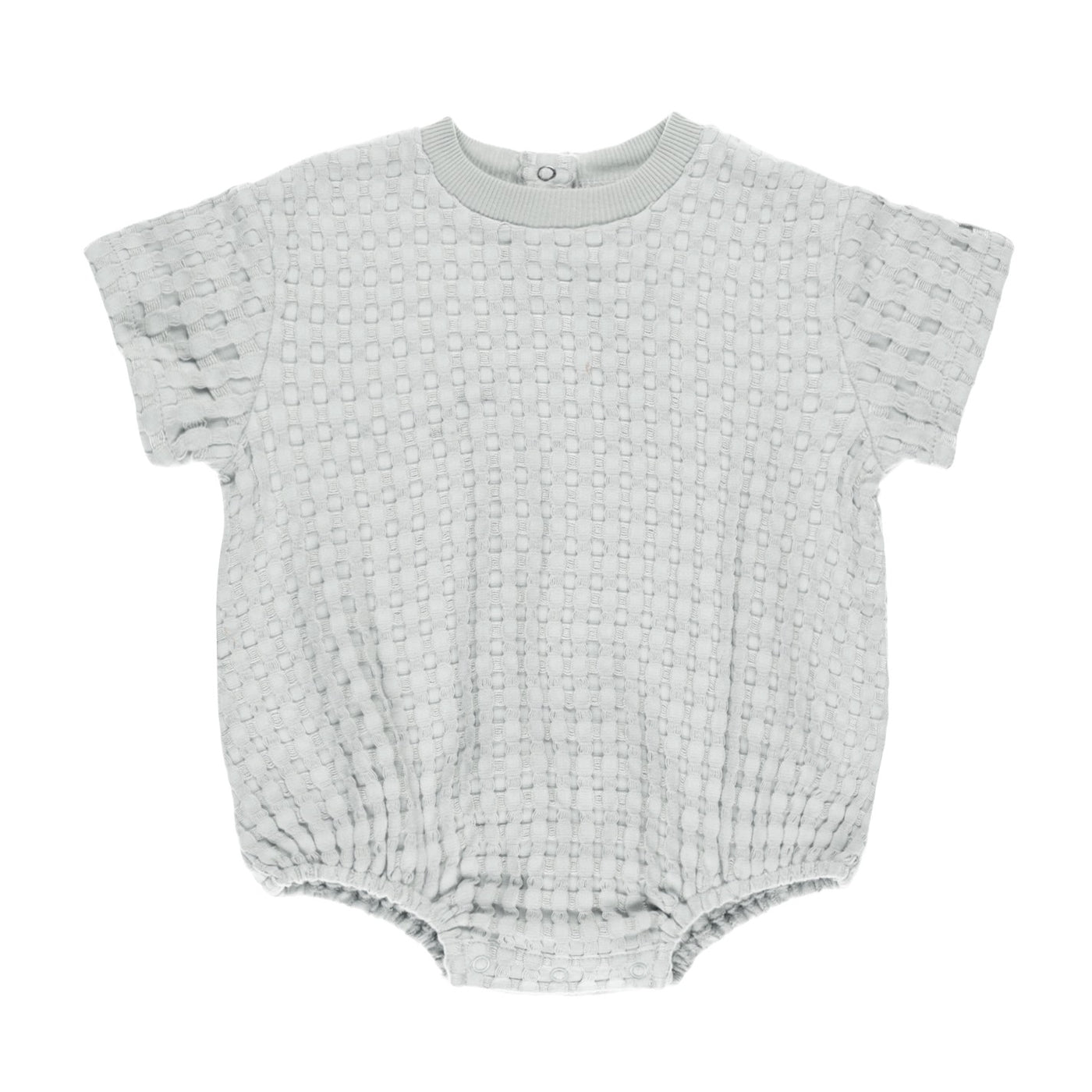 【QUINCY MAE】RELAXED BUBBLE ROMPER SKY ロンパース 6-12m,12-18m,18-24m  | Coucoubebe/ククベベ