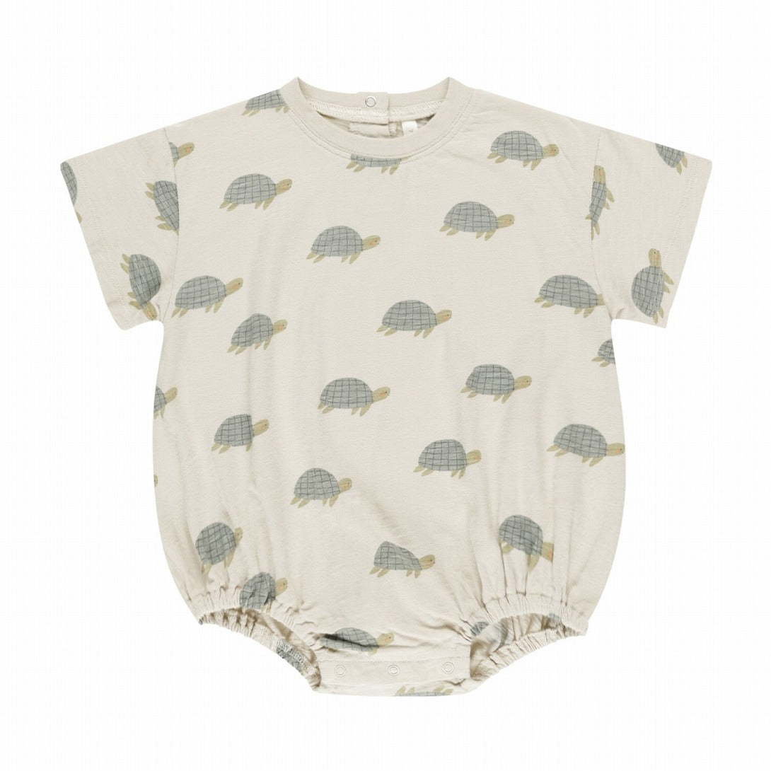 【Rylee&Cru】RELAXED BUBBLE ROMPER SEA TURTLES ロンパース 6-12m,12-18m,18-24m  | Coucoubebe/ククベベ