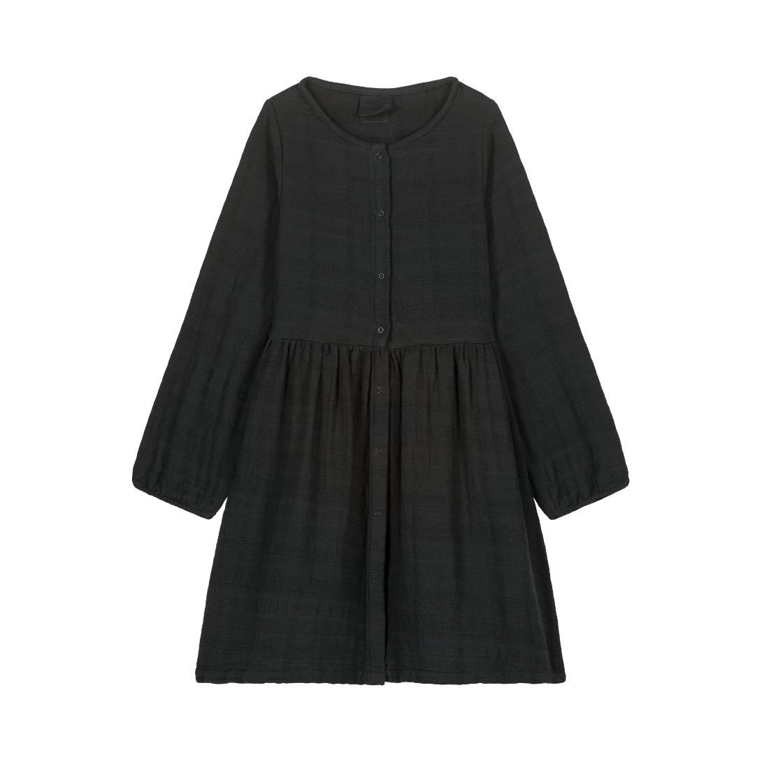 【STUDIO BOHEME】WINTER DRESS CARBON ワンピース 18m,24m,36m,4y  | Coucoubebe/ククベベ