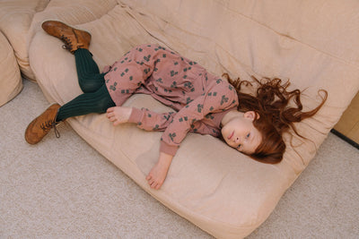 【STUDIO BOHEME】【9月上旬発送】HOY DRESS ROSEWOOD/CLOVERS ワンピース 18m,24m,36m,4y（Sub Image-7） | Coucoubebe/ククベベ