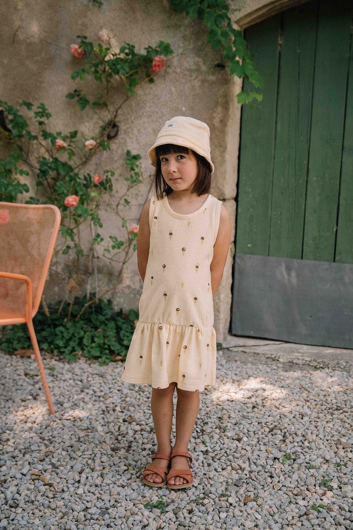 【STUDIO BOHEME】【予約】DRESS PLAYA VANILLA ワンピース 18m,24m,36m,4y  | Coucoubebe/ククベベ