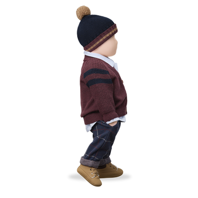 【1＋in the family】ROBIN pants dark-blue パンツ 12m,18m,24m,36m,48m（Sub Image-4） | Coucoubebe/ククベベ