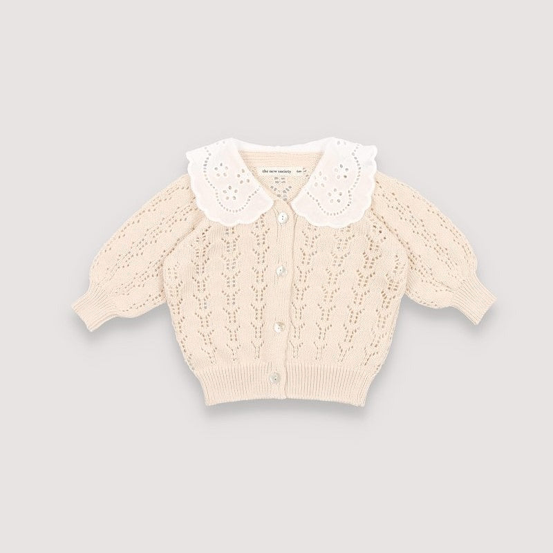 【the new society】【30%OFF】Rodney Baby Cardigan NATURAL カーディガン 12m,18m,24m  | Coucoubebe/ククベベ