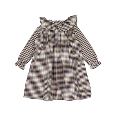 【LOIR Paris】Robe MARY Vichy ワンピース 18m,24m,36m（Sub Image-2） | Coucoubebe/ククベベ