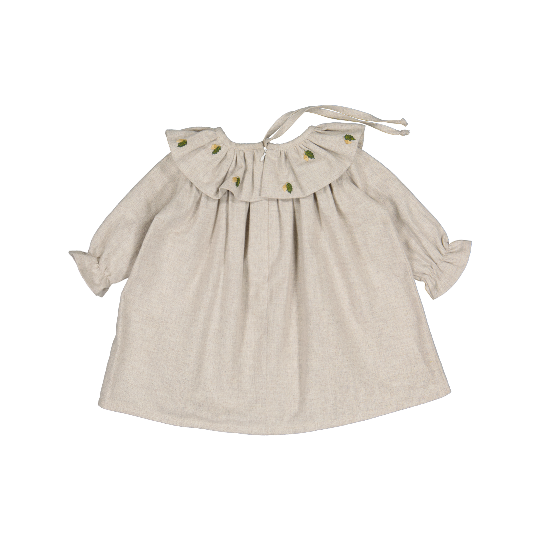 【LOIR Paris】Robe MARY brodée crème ワンピース 18m,24m,36m,4y  | Coucoubebe/ククベベ