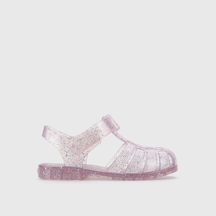 【igor】【予約】CLASICA CRISTAL TR.ROSA MULTI GLITTER サンダル size21-26  | Coucoubebe/ククベベ