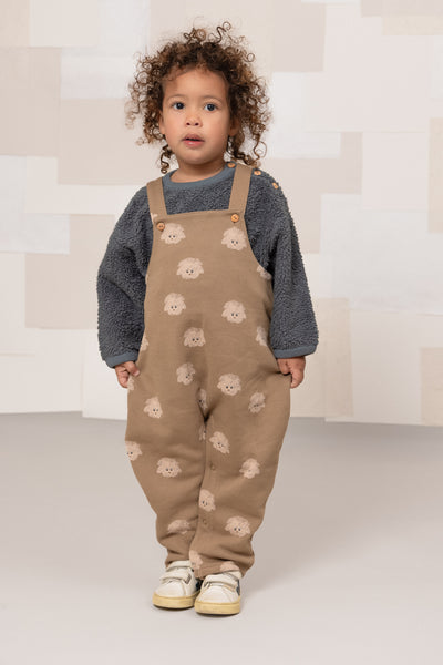 【STUDIO BOHEME】【9月上旬発送】OURS SWEAT-SHIRT GREY BLUE スウェット 18m,24m,36m,4y（Sub Image-3） | Coucoubebe/ククベベ