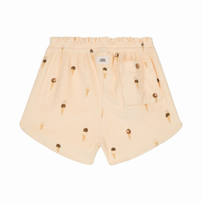 【STUDIO BOHEME】SHORTS GEORGY VANILLA ICECREAM ショートパンツ 18m,24m,36m,4y（Sub Image-2） | Coucoubebe/ククベベ