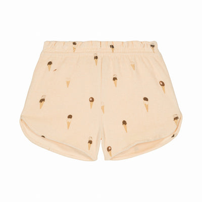 【STUDIO BOHEME】SHORTS GEORGY VANILLA ICECREAM ショートパンツ 18m,24m,36m,4y（Sub Image-1） | Coucoubebe/ククベベ