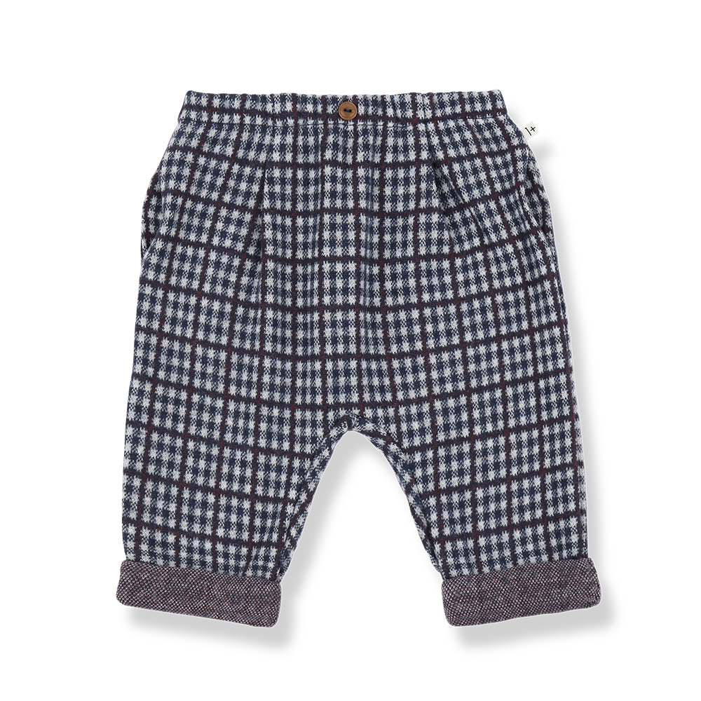 【1＋in the family】SIMON pants dark-blue パンツ 18m,24m,36m,48m  | Coucoubebe/ククベベ