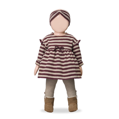【1＋in the family】SINA leggings tortora レギンス 12m,18m,24m,36m（Sub Image-2） | Coucoubebe/ククベベ
