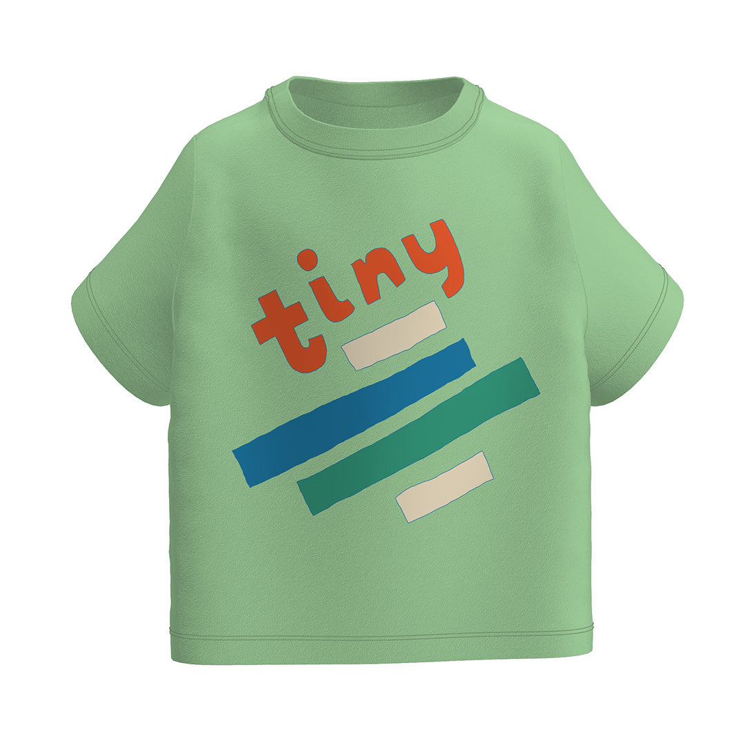 【tinycottons】【30%OFF】TINY TEE light green Tシャツ 2y,3y,4y,6y  | Coucoubebe/ククベベ