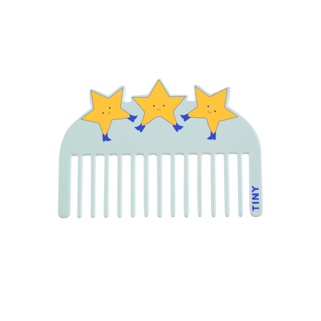 【tinycottons】【30%OFF】DANCING STARS COMB jade grey コーム  | Coucoubebe/ククベベ