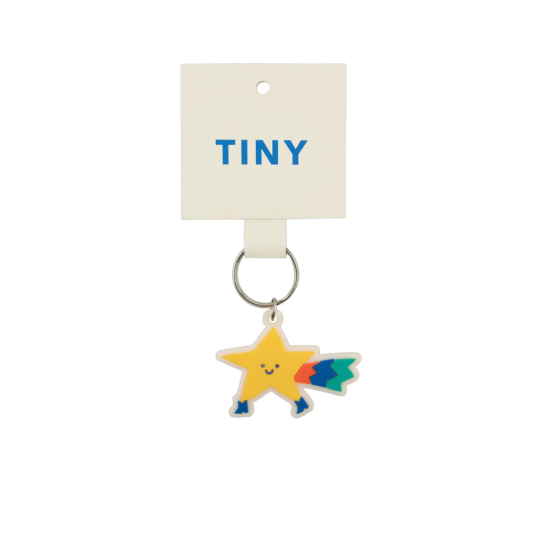 【tinycottons】【30%OFF】DANCING STAR KEY CHAIN yellow キーチェーン  | Coucoubebe/ククベベ