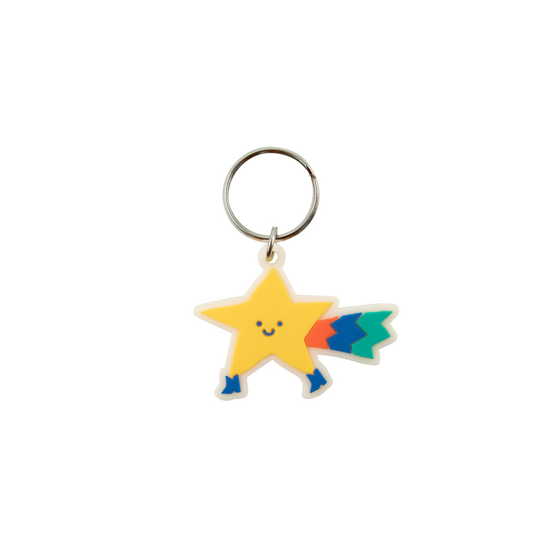 【tinycottons】【30%OFF】DANCING STAR KEY CHAIN yellow キーチェーン  | Coucoubebe/ククベベ