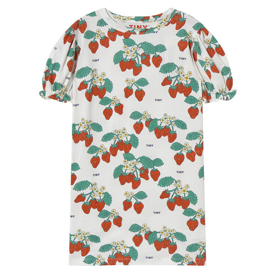 TINYCOTTONS STRAWBERRIES TEE 3y 半袖Tシャツ TINYCOTTONS】STRAWBERRIES BABY SHIRT pastel pin