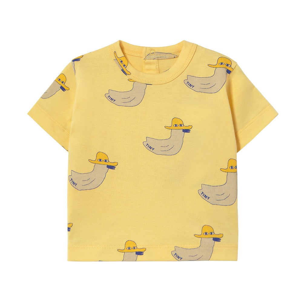 【tinycottons】DUCKS BABY TEE mellow yellow Tシャツ 12m,18m,24m  | Coucoubebe/ククベベ