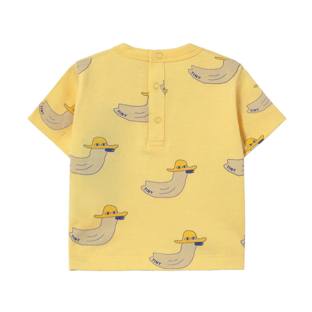 【tinycottons】DUCKS BABY TEE mellow yellow Tシャツ 12m,18m,24m  | Coucoubebe/ククベベ