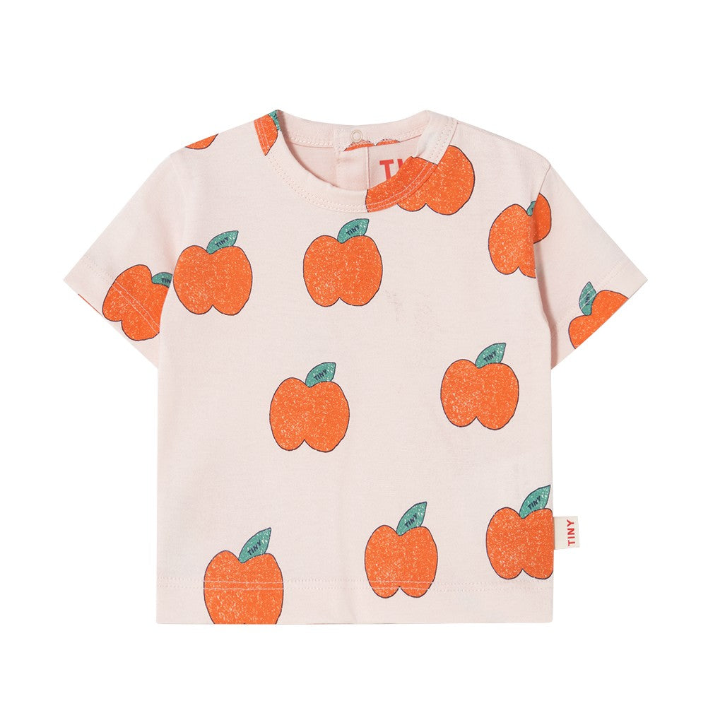 【tinycottons】APPLES BABY TEE pastel pink Tシャツ 12m,18m,24m  | Coucoubebe/ククベベ