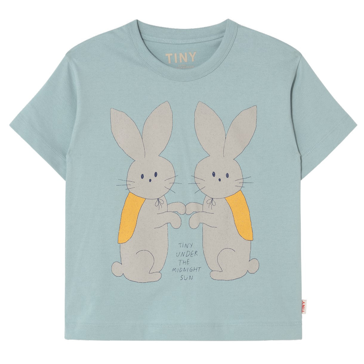 【tinycottons】BUNNIES GRAPHIC TEE warm grey Tシャツ 2y,3y,4y  | Coucoubebe/ククベベ