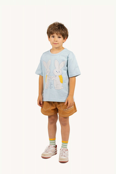 【tinycottons】BUNNIES GRAPHIC TEE warm grey Tシャツ 2y,3y,4y（Sub Image-4） | Coucoubebe/ククベベ