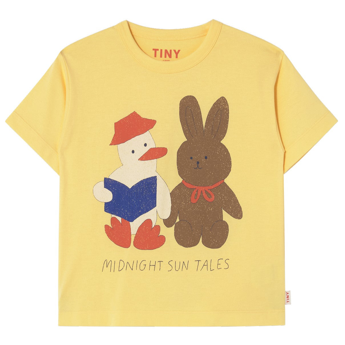 【tinycottons】READERS GRAPHIC TEE mellow yellow Tシャツ 2y,3y,4y  | Coucoubebe/ククベベ