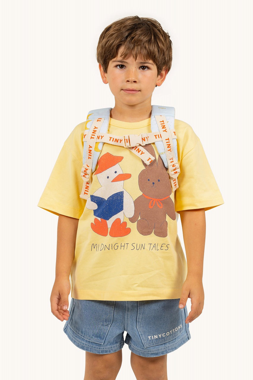 【tinycottons】READERS GRAPHIC TEE mellow yellow Tシャツ 2y,3y,4y  | Coucoubebe/ククベベ